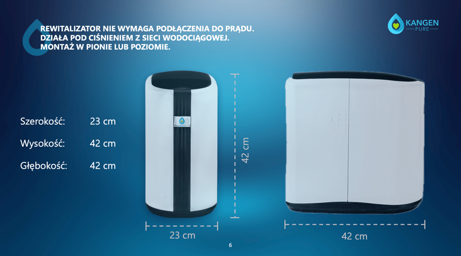 202505_InformacjeTechniczne_KANGENPure_Wymiary