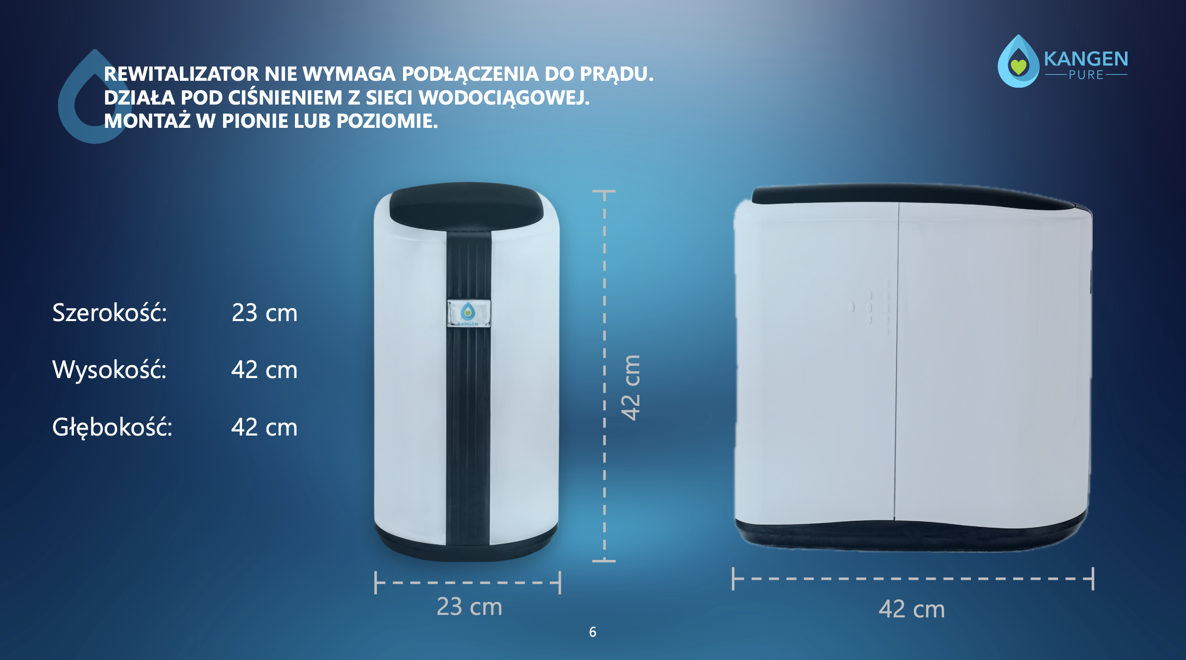 Montaż rewitalizatora Kangen Pure