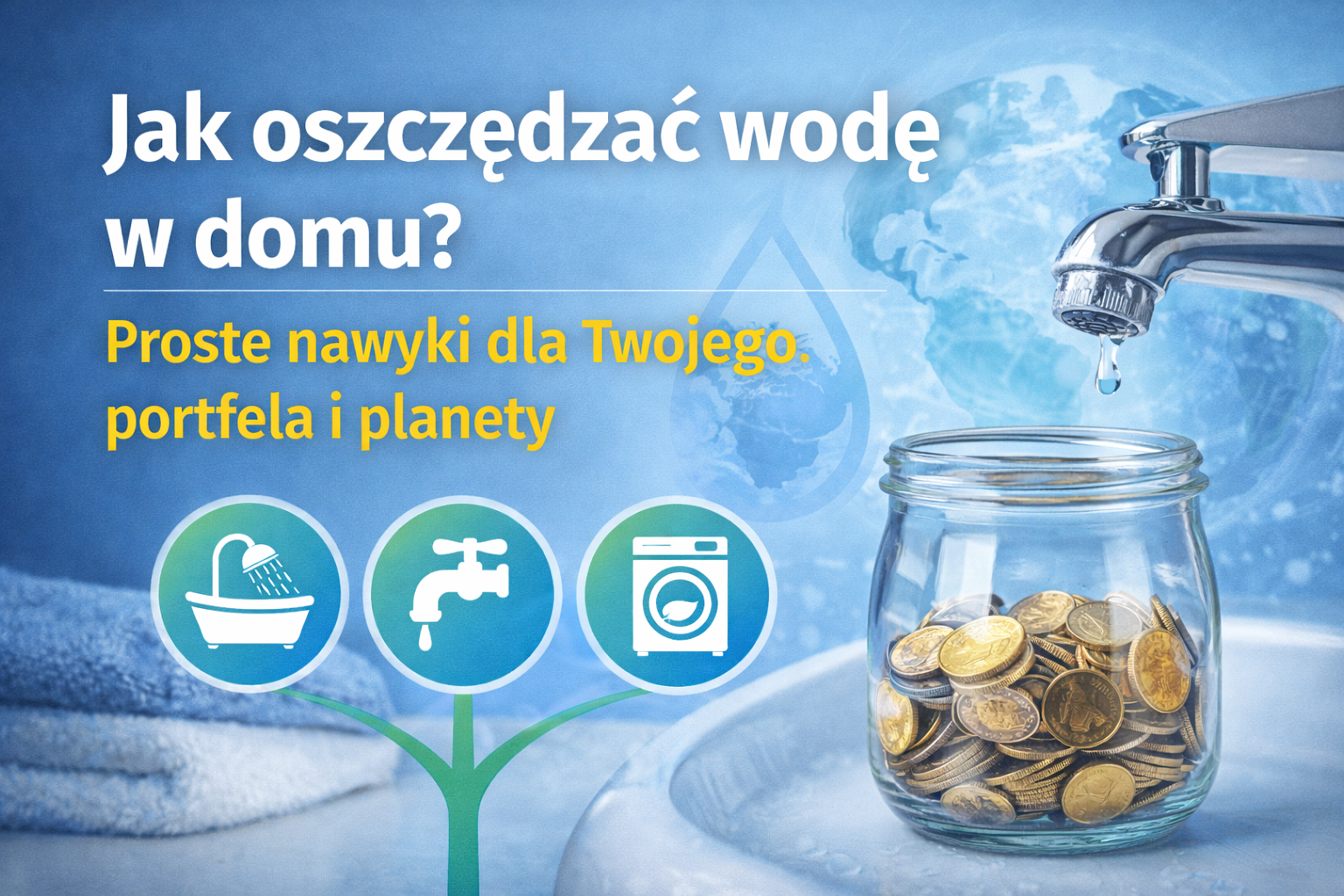 Jak oszczędzać wodę w domu? Proste nawyki dla Twojego portfela i planety