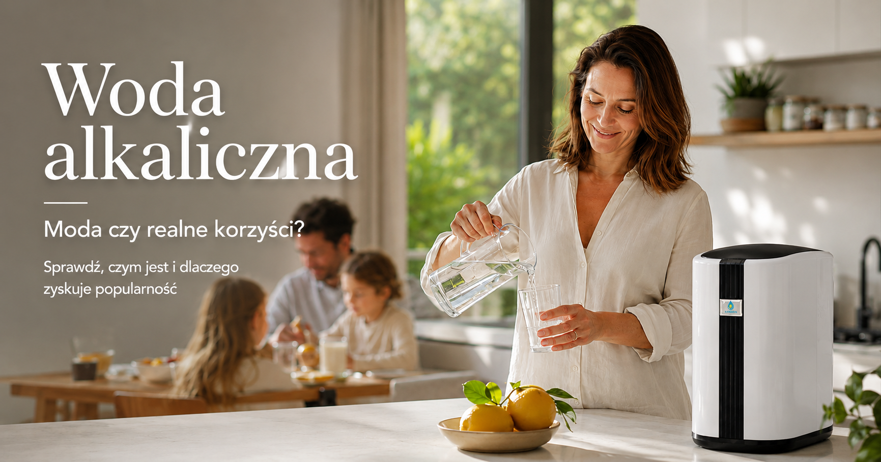 Dowiedz się, czym jest woda alkaliczna